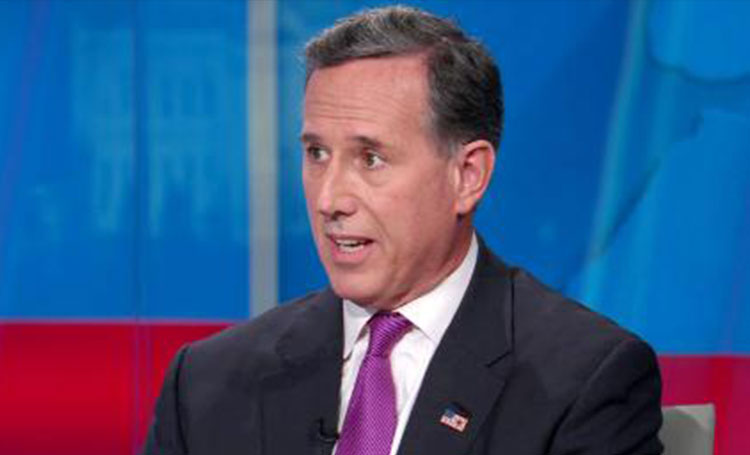 Rick Santorum, an American politician, attorney, and political commentator