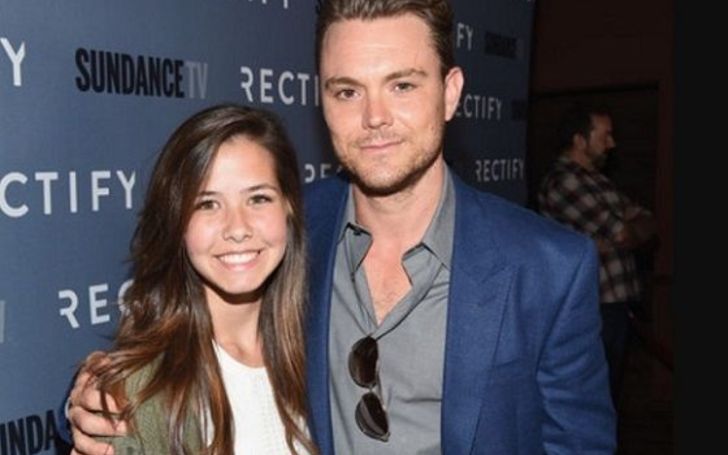 Sunshine Kiki Brown with her husband, Clayne Crawford